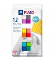 FIMO Soft set 12 colors 300g brilliant