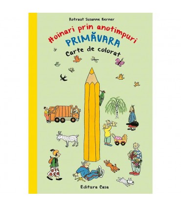 Coloring book - Roamers through the seasons. Spring