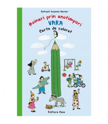 Coloring book - Roamers through the seasons. Summer