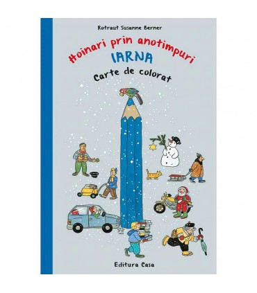 Coloring book - Roamers through the seasons. Winter