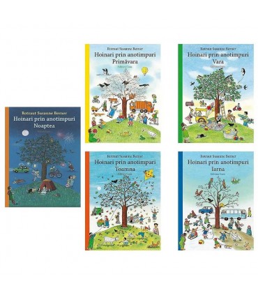 Set of 5 books: ROAMERS THROUGH THE SEASONS