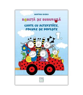 Bobiță și Buburuză - Carte cu activități, jocuri și povești nr. 1