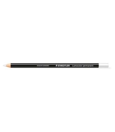 Staedtler Lumocolor glasochrom waterproof dry marker white