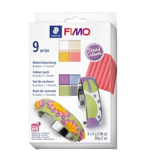 FIMO Soft set 8 colors 200g +bracelet
