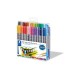 Set 72 carioci cap dublu din fibră, Staedtler, culori asortate 3200-TB72