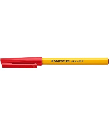 Staedtler clip cap pens 430 F-2 red