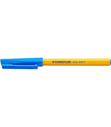 Staedtler clip cap pens 430 F-3 blue