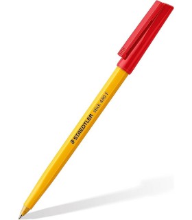Staedtler clip cap pens 430 F-2 red