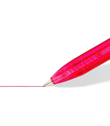 Ballpoint pen, retractable, Staedtler 4230 M-2 red
