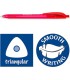 Ballpoint pen, retractable, Staedtler 4230 M-2 red