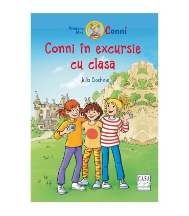 Conni on a trip with the school class