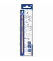 Set of 12 HB pencils, Staedtler, natural wood
