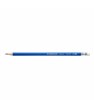 Set of 12 HB pencils, Staedtler Norica, with eraser