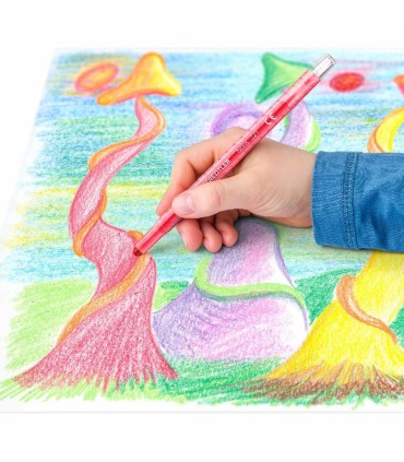 Set de 12 creioane colorate din ceară, Staedtler Noris