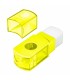 Plastic sharpener with eraser, Staedtler, yellow