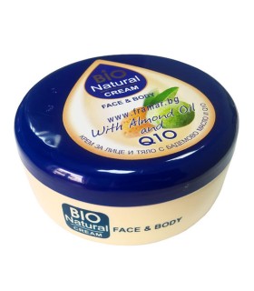 Face and body cream with almond oil and Q10, Biofresh