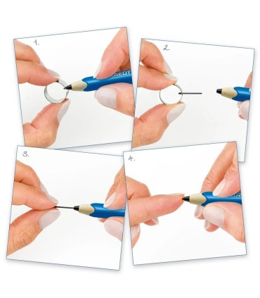 Creion digital jumbo Mars Lumograph cu 5 rezerve, 180J-22-3