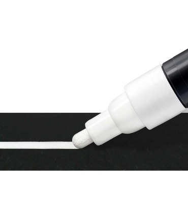 Permanent paint marker Lumocolor, white