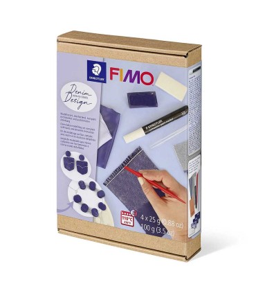 Denim Design Set with FIMO paste and marker, 8025HTC2