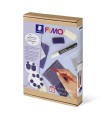 Creative modeling set with 4 FIMO pastes and 1 marker, 8025HTC2