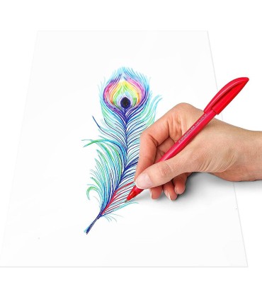 Ballpoint pen, with clip, Staedtler 4320MC10E1