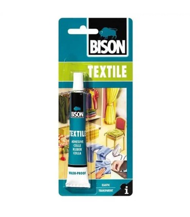 BISON adhesive for textile materials, transparent, 25 ml