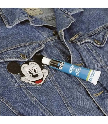 BISON adhesive for textile materials, transparent, 25 ml