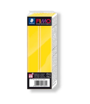 Polymer clay FIMO Professional 454g yellow