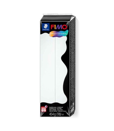 Polymer clay FIMO Professional 454g white
