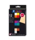 Pastă de modelaj FIMO Professional, set 12 culori, 300g