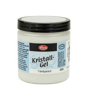 Crystal effect gel polish VIVA DECOR transparent