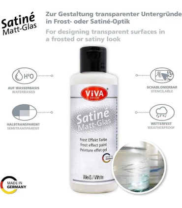 Satine matt-glass effect VIVA DECOR
