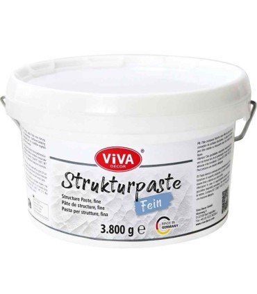 Texturing paste VIVA DECOR, white, 3,8 kg