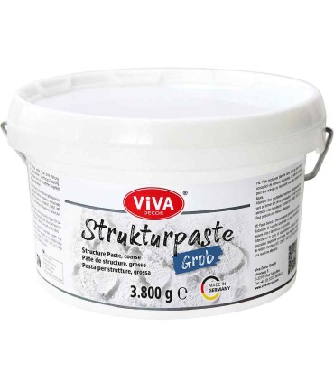 Pastă de texturare VIVA DECOR, albă granulată