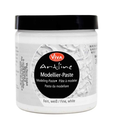 Pastă de texturare cremoasă albă Artline VIVA DECOR, 250ml