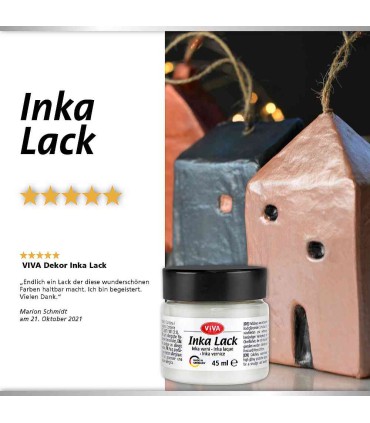 Lac lucios protector pentru vopseaua Inka Gold, VIVA DECOR, 45ml