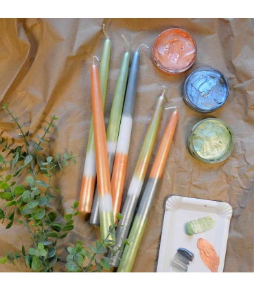 Vopsea metalică tip ceară Inka-Gold, VIVA DECOR, 62.5g