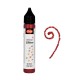 German glitter, washable adhesive glitter VIVA DECOR, chilli red