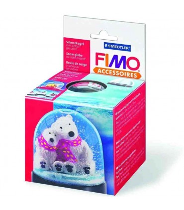 FIMO big snow globe