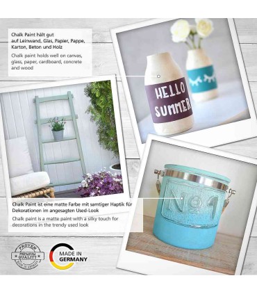 Creamy furniture paint, with chalk, VIVA DECOR, 250 ml