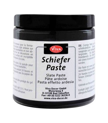 Black slate effect paste, VIVA DECOR, 250 ml