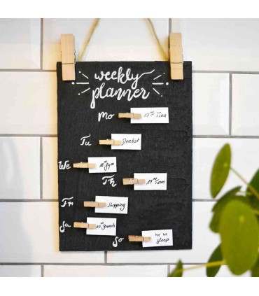 Black slate effect paste, VIVA DECOR