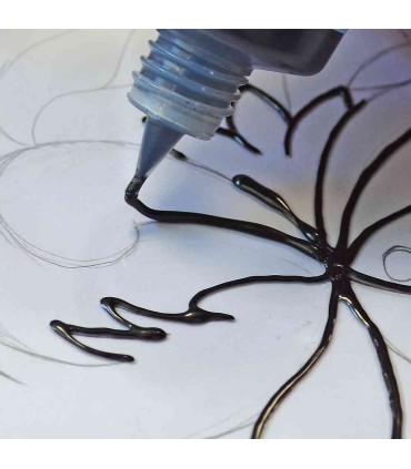 Vopsea pentru ferestre, cu aplicator, VIVA DECOR, 90ml