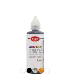 Contur pentru vopseaua pentru ferestre VIVA DECOR, 90ml