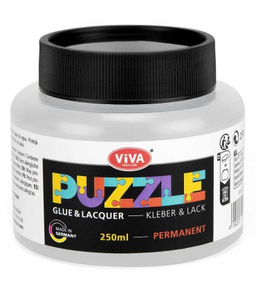 Lac adeziv sigilant pentru puzzle, VIVA DECOR, 250ml