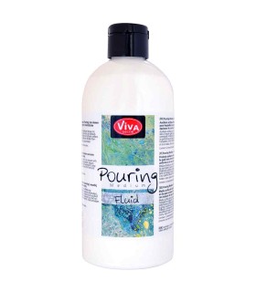 Pouring medium for thinning for acrylic paint, transparent, VIVA DECOR, 500 ml