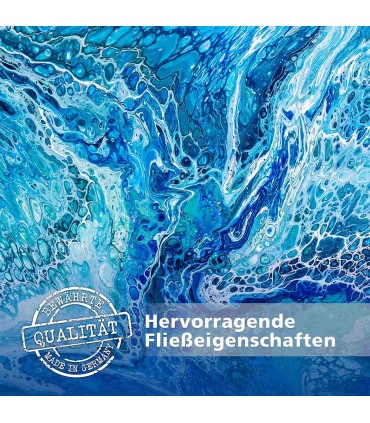 Pouring medium for thinning for acrylic paint, transparent, VIVA DECOR