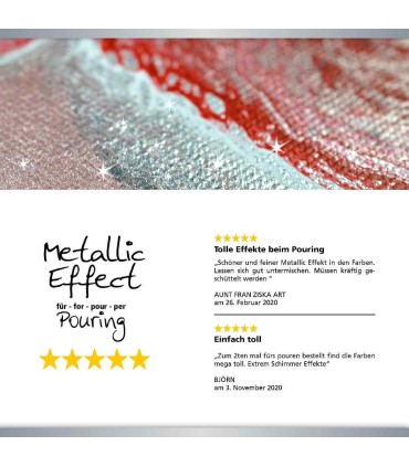 Mediu de turnare, efect metalic (pouring medium), VIVA DECOR