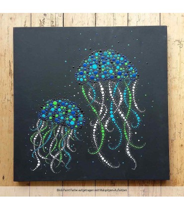 Dot painting color, Blob Paint VIVA DECOR, 90ml