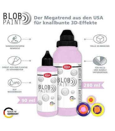 Dot painting color, Blob Paint VIVA DECOR, 90ml